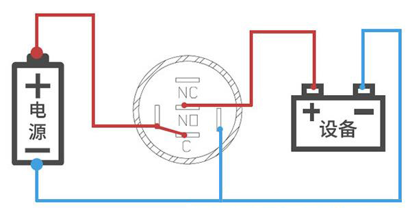 金屬按鈕開關如何接線